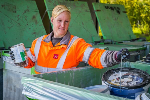Foto van recyclagepark